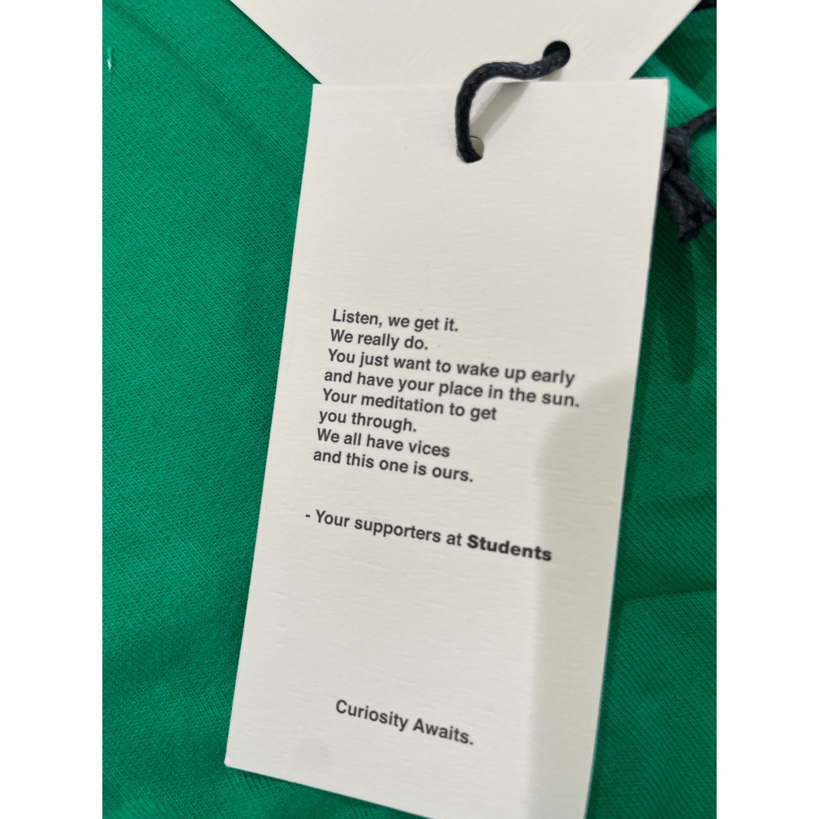 Students Students Golf T-Shirt "He Layed Up" Green Medium Streetwear Size US M / EU 48-50 / 2 - 5 Thumbnail