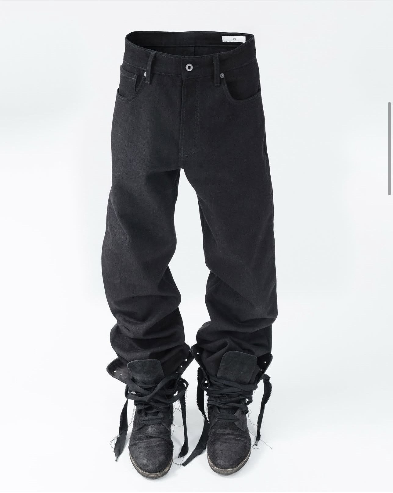 K-Two Studios K-two studios Cross Hatch Straight Denim Size US 34 / EU 50 - 1 Thumbnail