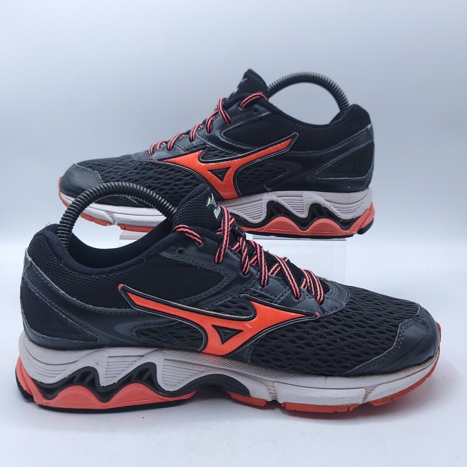 Mizuno Mizuno Wave Inspire 13 Shoe Womens Size 8 J1GD174455 Black Size US 8 / IT 38 - 6 Thumbnail