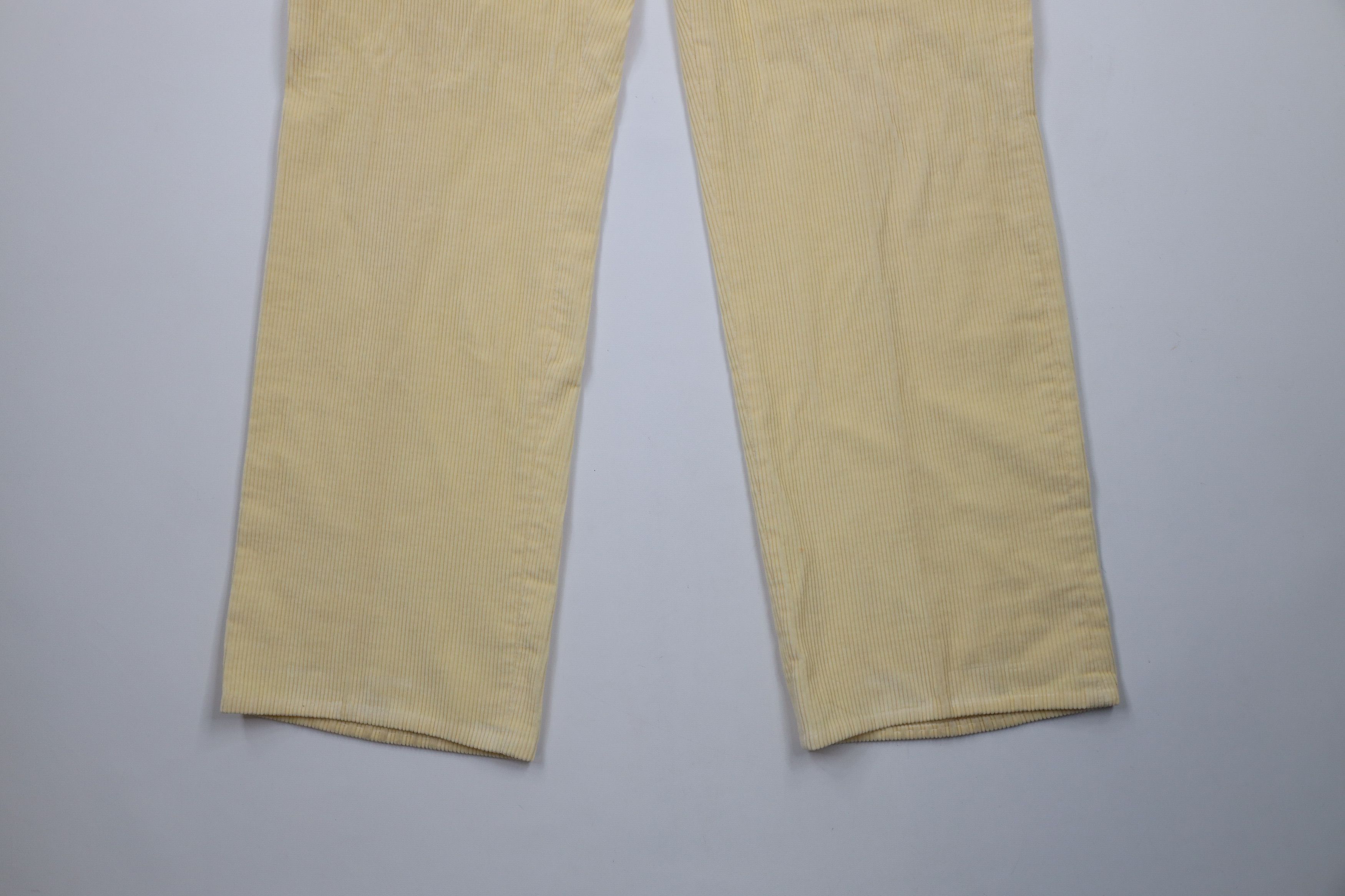 Vintage Vintage 70s Streetwear Wide Leg Corduroy Chino Pants USA Size US 38 / EU 54 - 4 Thumbnail