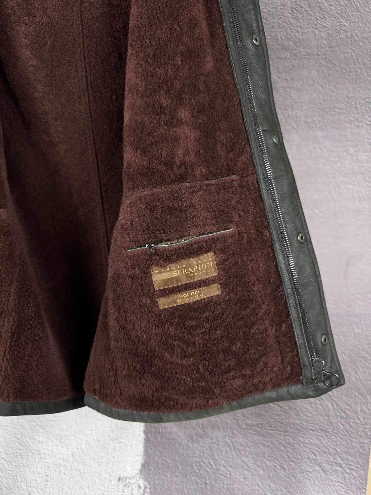 Other RRP 9000$ Seraphin Mouton Shearling made in France jacket Size US M / EU 48-50 / 2 - 22 Thumbnail