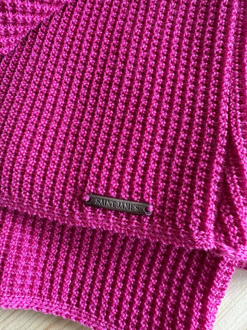 Saint James Saint James France Wool Pure New Wool Waffle Knit Cardigan Size M / US 6-8 / IT 42-44 - 11 Thumbnail
