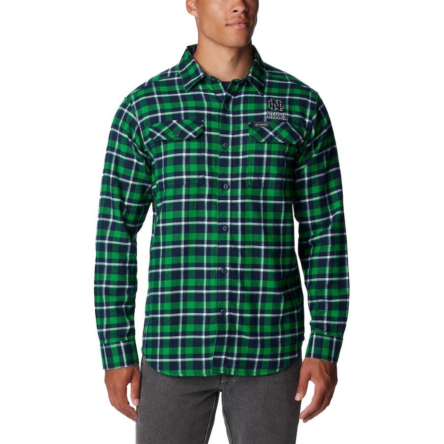 Columbia Columbia Notre Dame Fighting Irish Flare Gun Long Sleeve Size US M / EU 48-50 / 2 - 1 Thumbnail