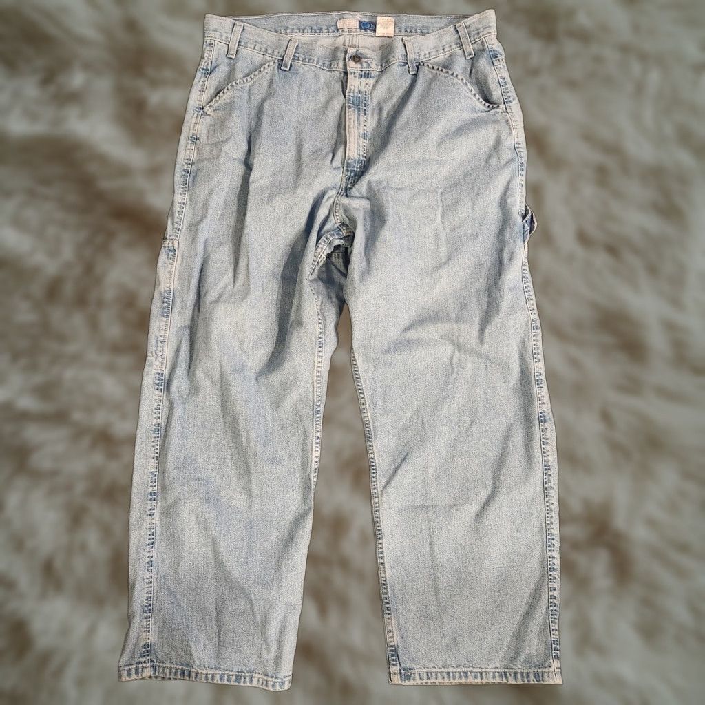 Levi's VINTAGE Levi's L2 Jeans Mens 38x30 Blue Baggy Skater Grunge Wide-Leg Size US 38 / EU 54 - 1 Thumbnail