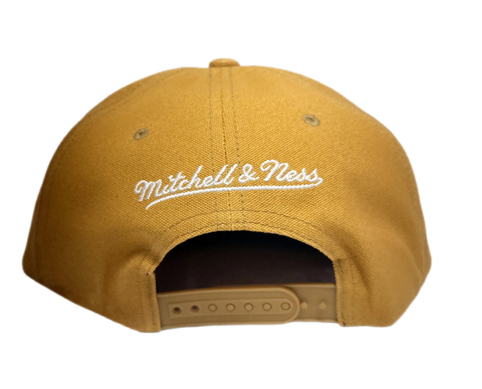 Mitchell & Ness Mitchell & Ness Cleveland Cavaliers Wheat Snapback Hat Size ONE SIZE - 4 Thumbnail
