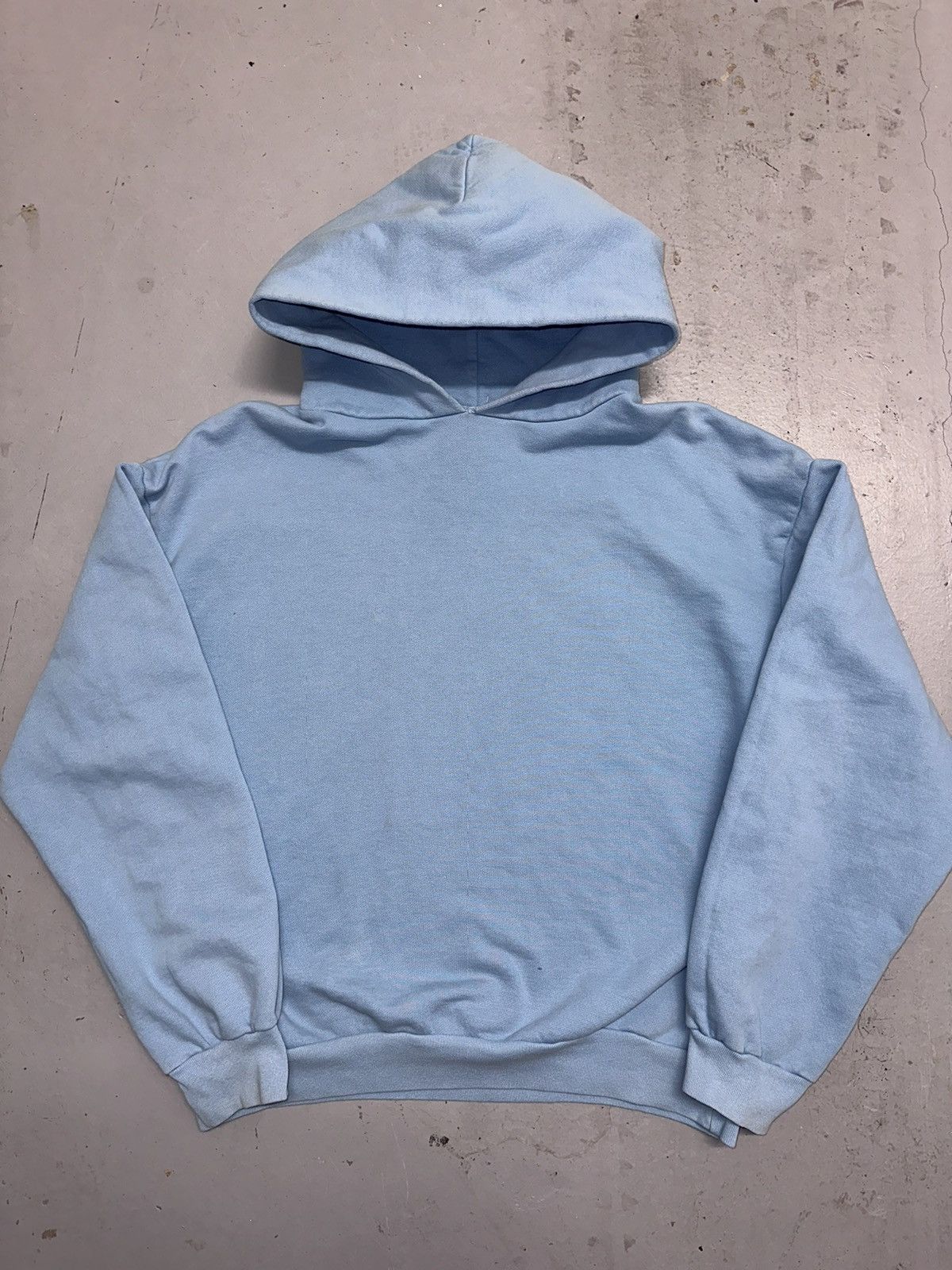 image of Balenciaga x Drake Kanye X Drake Free Hoover Hoodie in Blue, Men's (Size XL)