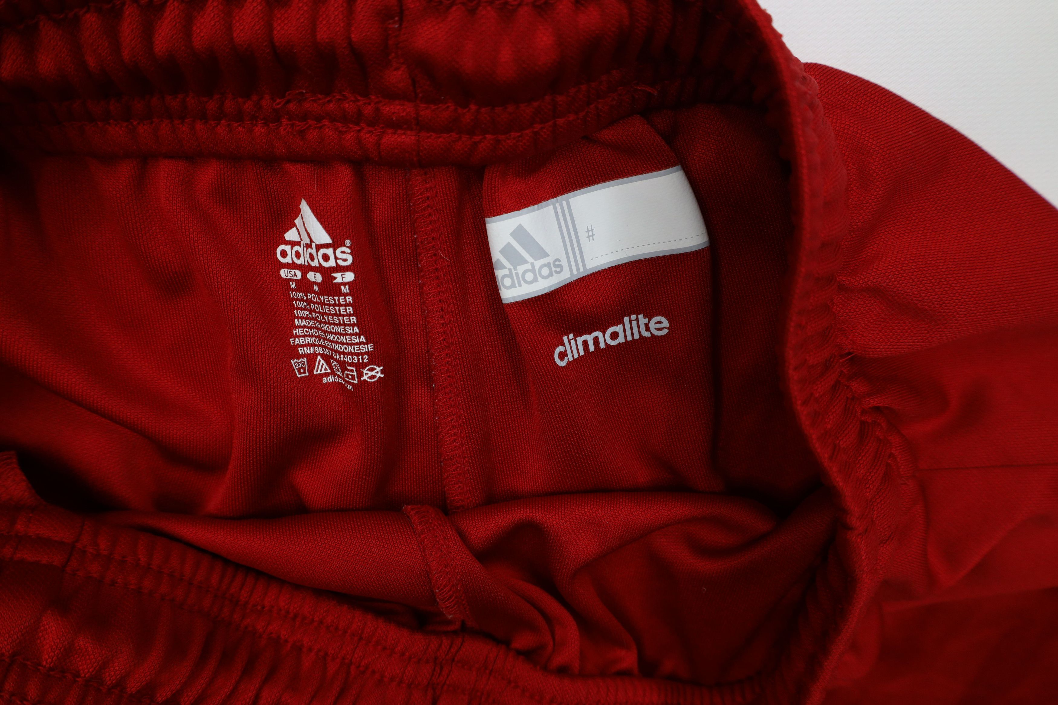 Adidas Vintage Adidas Running Jogging Soccer Shorts Red Polyester Size US 32 / EU 48 - 6 Thumbnail