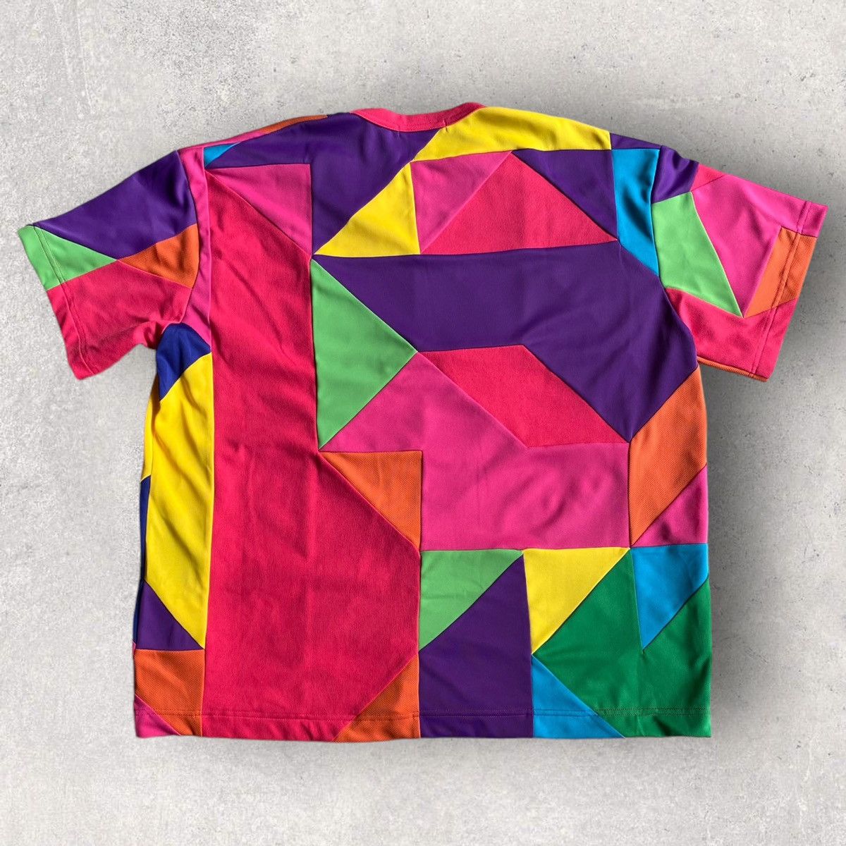 Comme des Garcons SS2024 Runway Patchwork Multi Color Oversize T Shirt Size US L / EU 52-54 / 3 - 6 Thumbnail