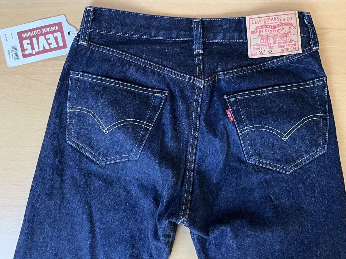 Levi's Vintage Clothing Levi’s Vintage Clothing 1955 501 Cone Mills Denim W29 X L34 Size US 29 - 4 Thumbnail