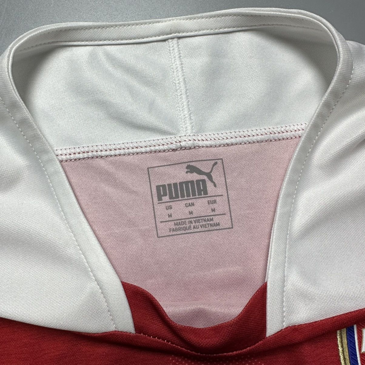Puma ARSENAL PUMA 2018/2019 FOOTBALL SOCCER HOME JERSEY #10 OZIL Size US L / EU 52-54 / 3 - 7 Thumbnail