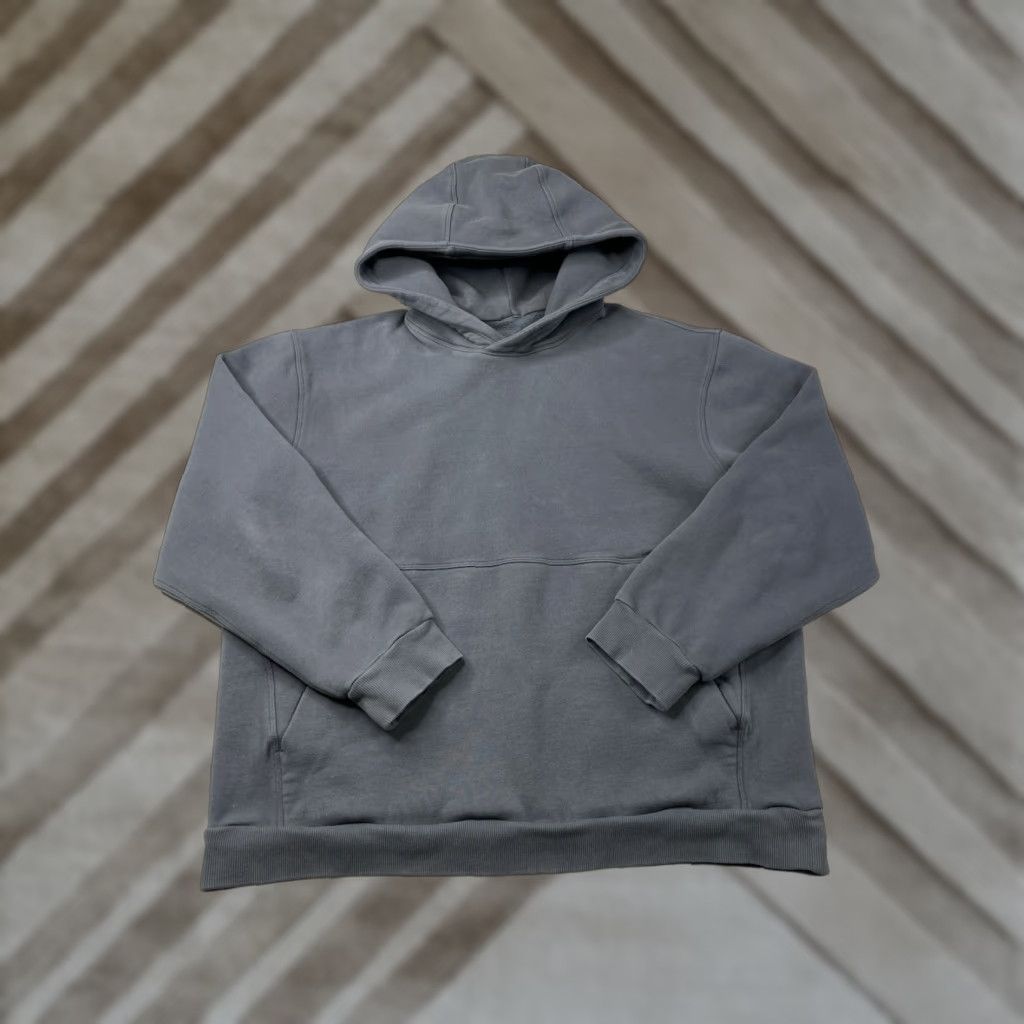 Lululemon Lululemon Hoodie Pullover Sweatshirt Women L Large Gray/Blue Thick Athletic Size L - Activewear Size L / US 10 / IT 46 - 1 Thumbnail