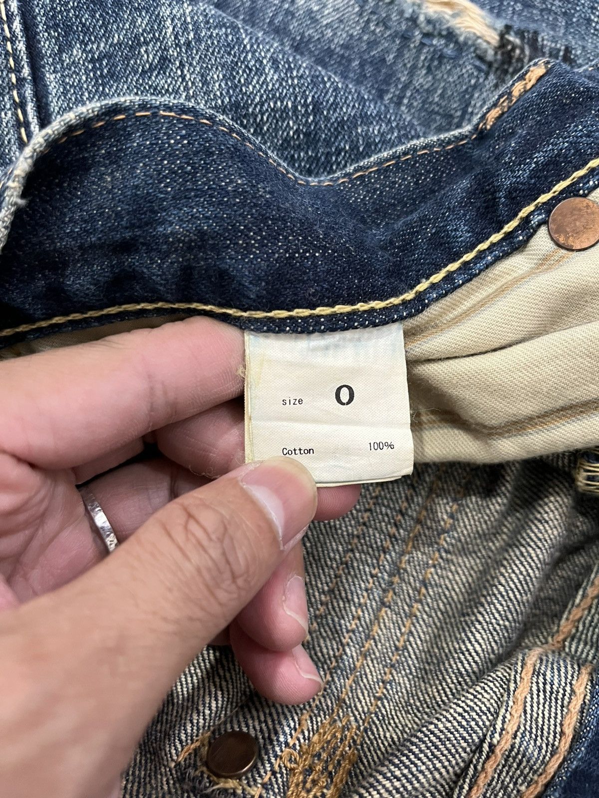 KOJIMA GENES VINTAGE GRAPH KOJIMA DENIM Size US 30 / EU 46 - 6 Thumbnail