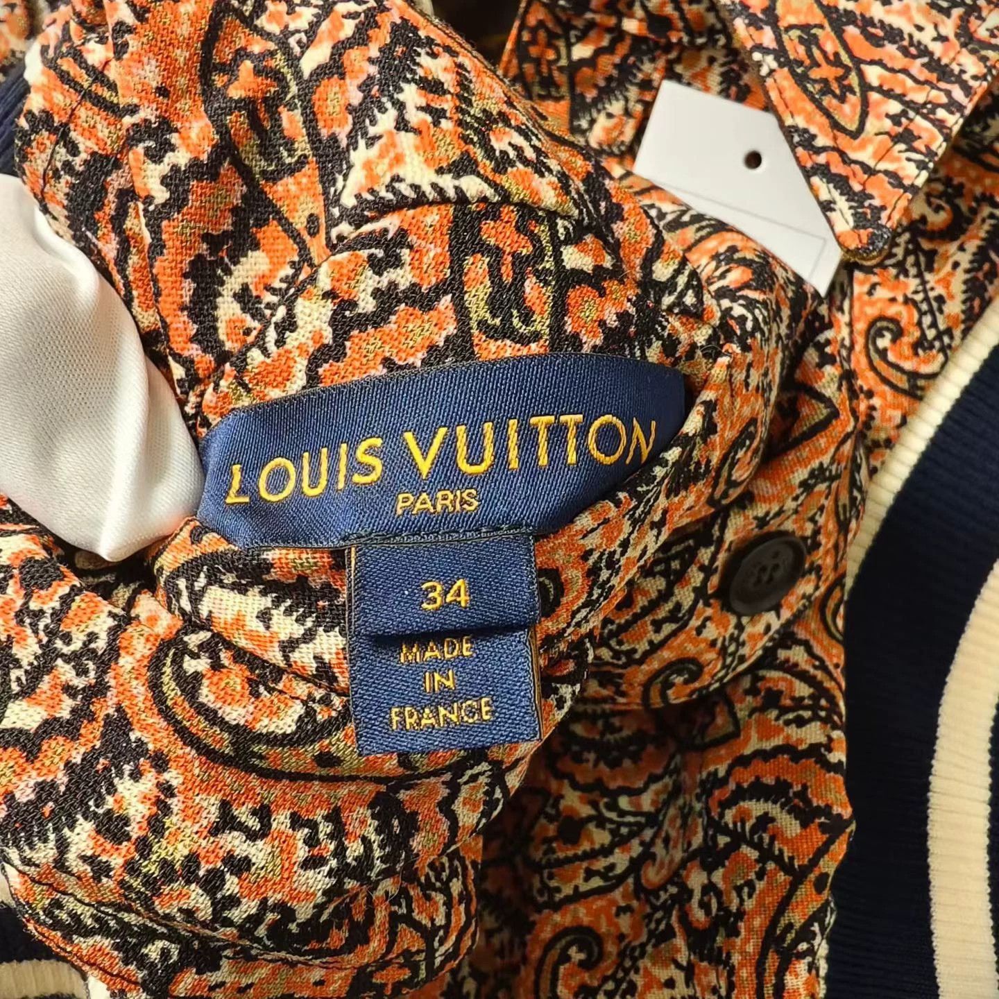 Louis Vuitton LV colorblock monogram wool reversible jacket Size XS / US 0-2 / IT 36-38 - 4 Thumbnail
