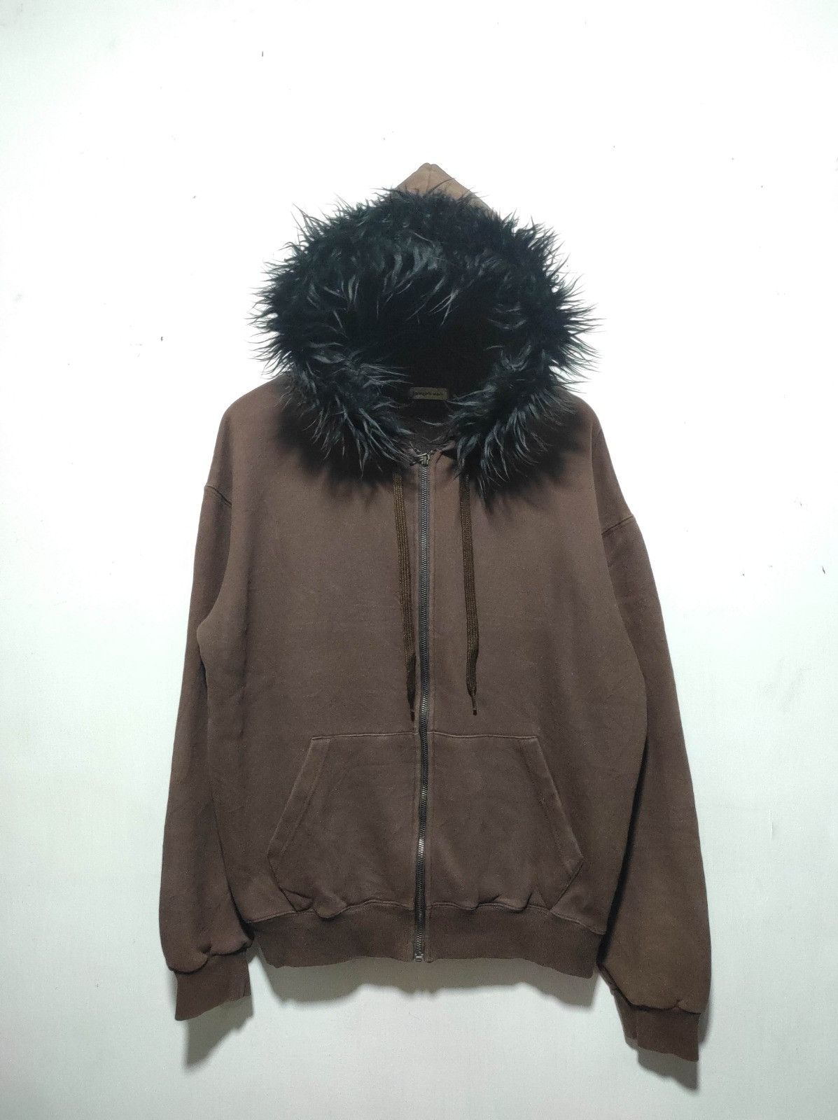 Japanese Brand From Girls made boxy zip fur hoodie LGB ifsix style Size US L / EU 52-54 / 3 - 4 Thumbnail