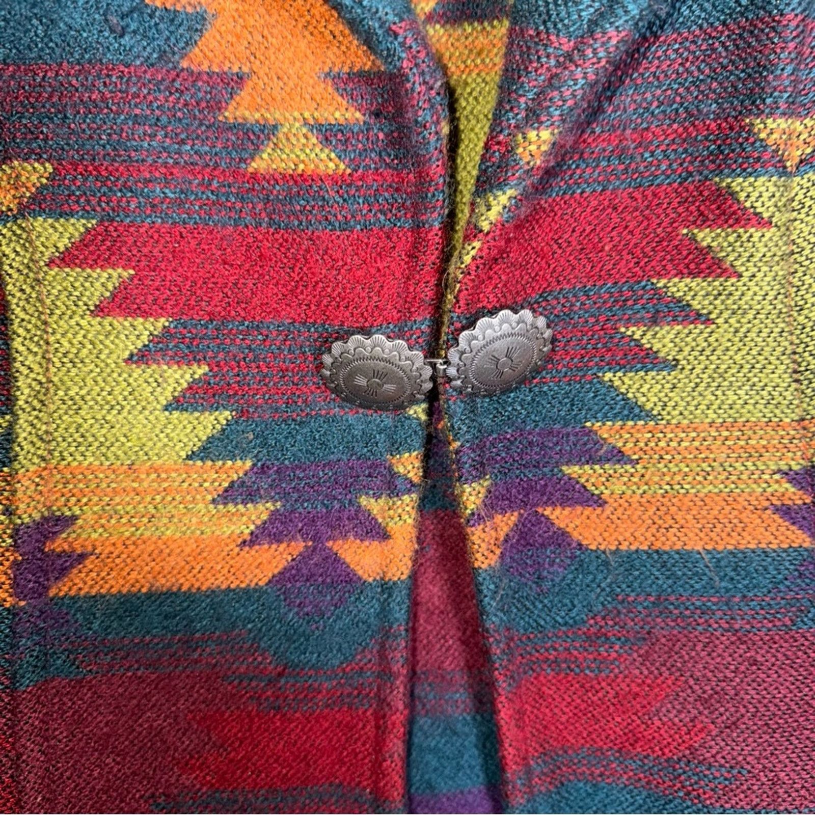 Coldwater Creek VINTAGE COLDWATER CREEK Southwestern Jacket silver clasp M Size M / US 6-8 / IT 42-44 - 5 Thumbnail
