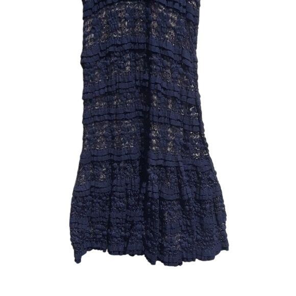 Vintage Vtg 90s Witchy Lolita Grunge Black Lace Dress Sz M Stretch B Size M / US 6-8 / IT 42-44 - 5 Thumbnail