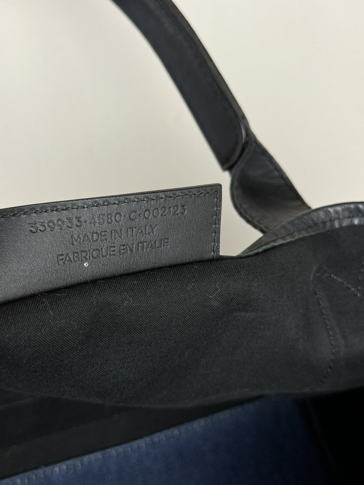 Balenciaga Balenciaga Navy Cabas Handbag original casual item Size ONE SIZE - 7 Thumbnail