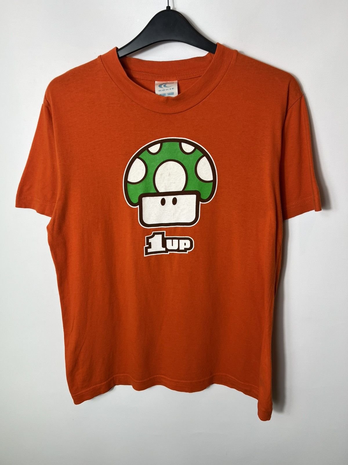 Vintage 00s NINTENDO Video Games SUPER MARIO 1-UP MUSHROOMS T-SHIRT Size US S / EU 44-46 / 1 - 1 Thumbnail