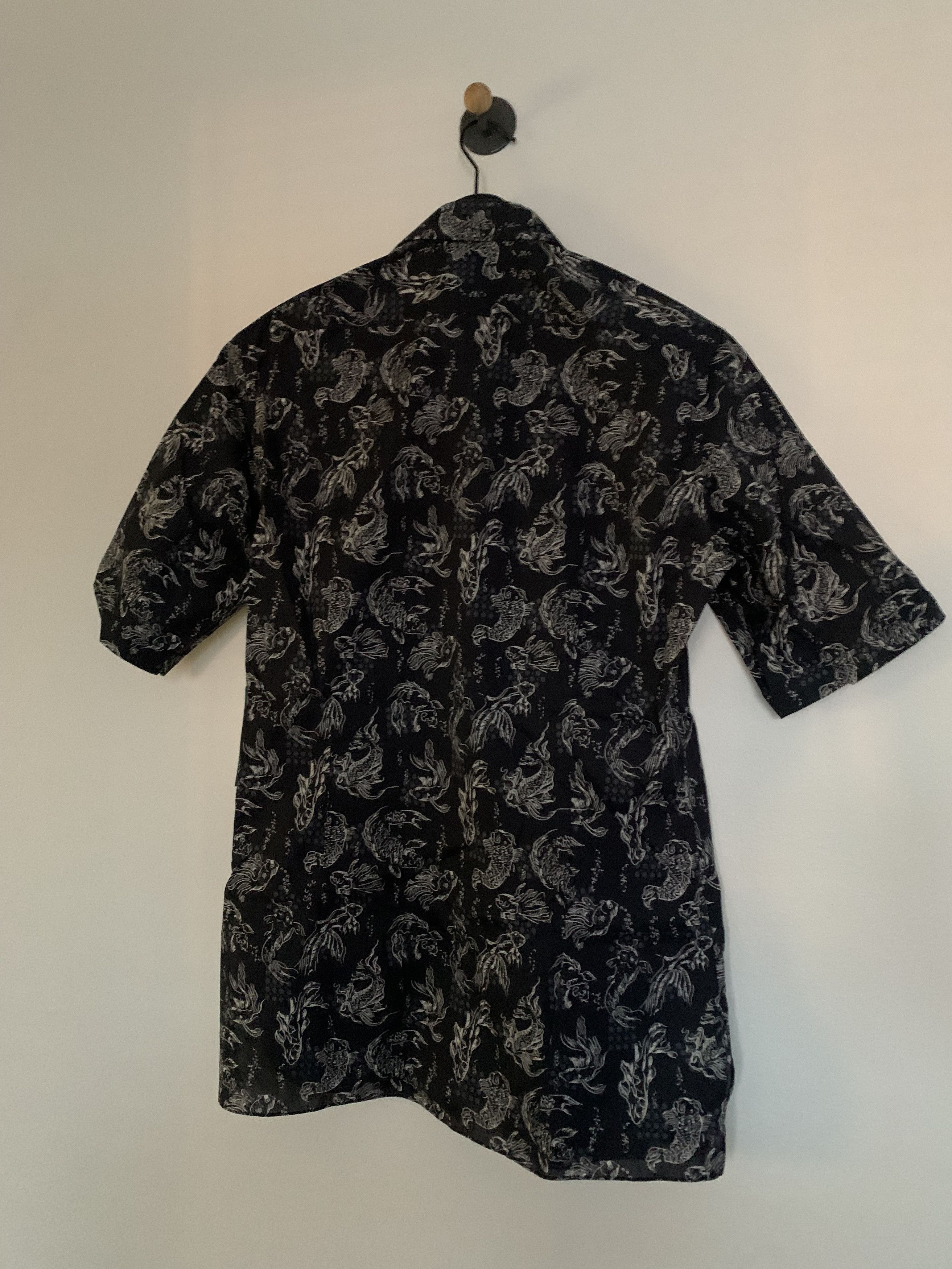 Lanvin Lanvin Koi-print short-sleeved cotton-voile shirt Size US S / EU 44-46 / 1 - 4 Thumbnail