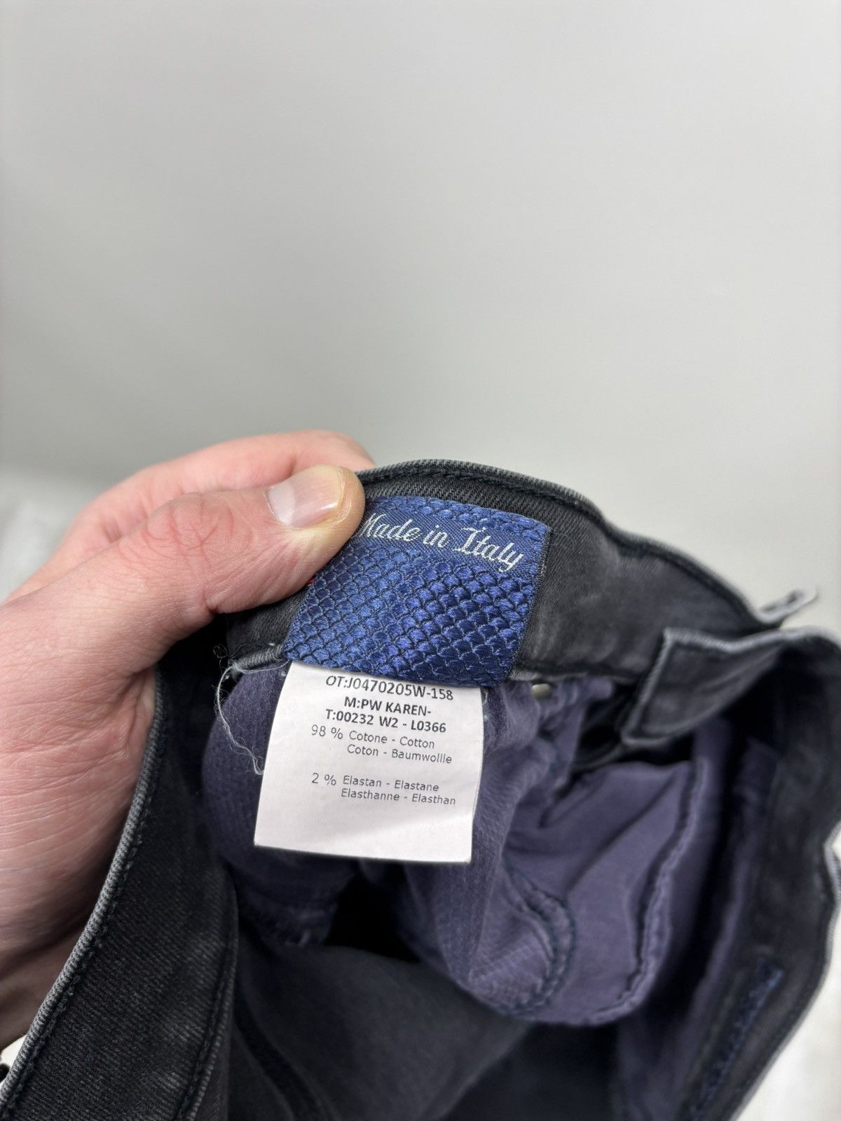 Jacob Cohen Womens jeans Jacob Cohen Size 27 Color Black Size 25" / US 0 / IT 36 - 9 Thumbnail