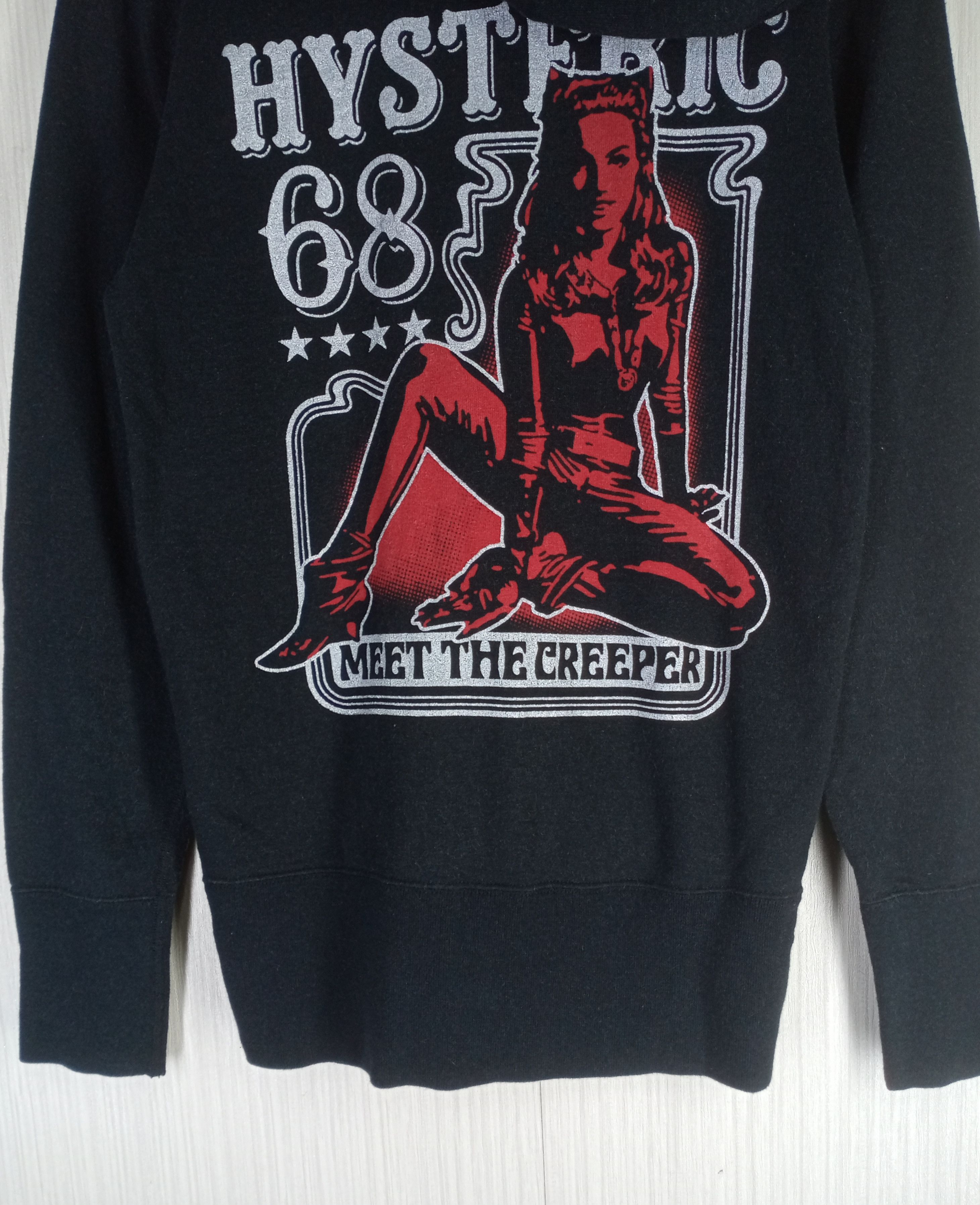 Hysteric Glamour Vintage Hysteric Glamour Devil's Night Meet The Creeper Hood Size US M / EU 48-50 / 2 - 2 Thumbnail
