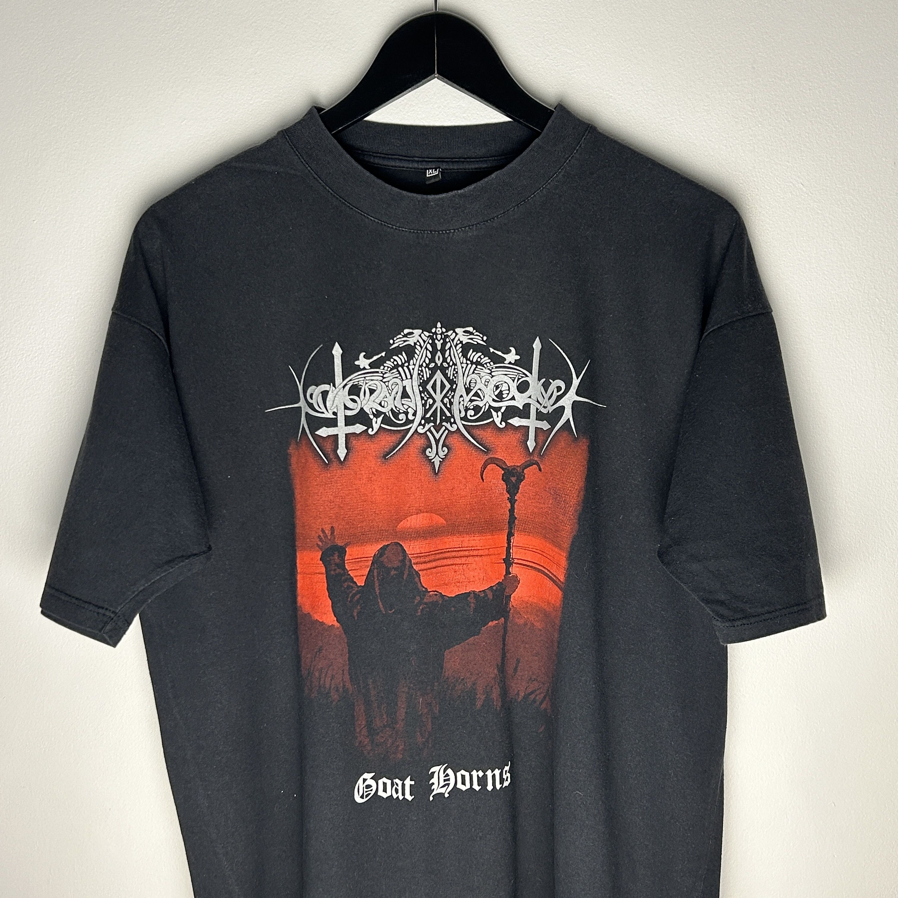 Band Tees Vintage Nokturnal Mortum Goat Horns 1997 Band T-shirt Size US XL / EU 56 / 4 - 3 Thumbnail