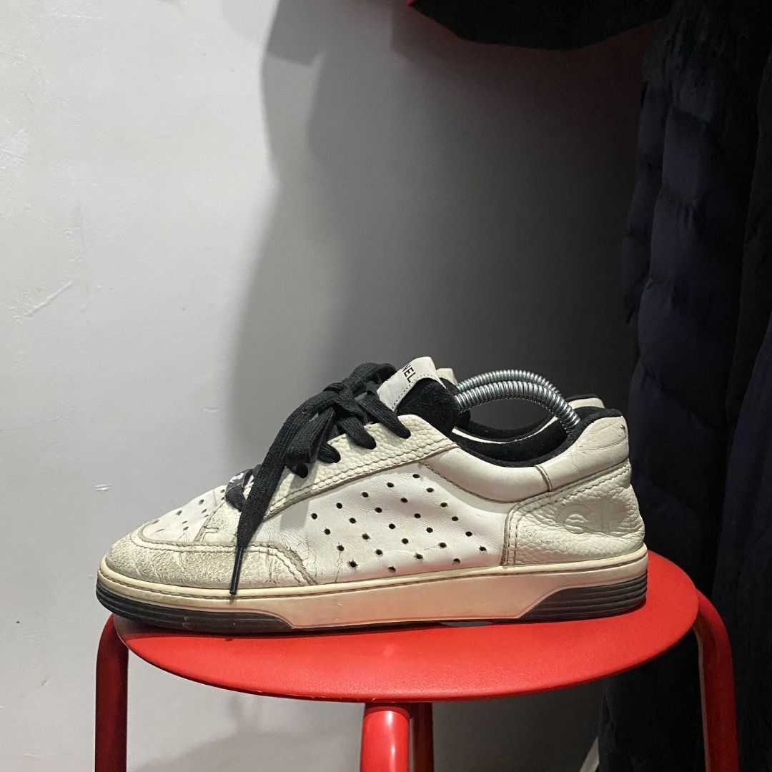 Chanel Chanel Calffskin Trainer Sneaker 40 Size US 9 / IT 39 - 6 Thumbnail