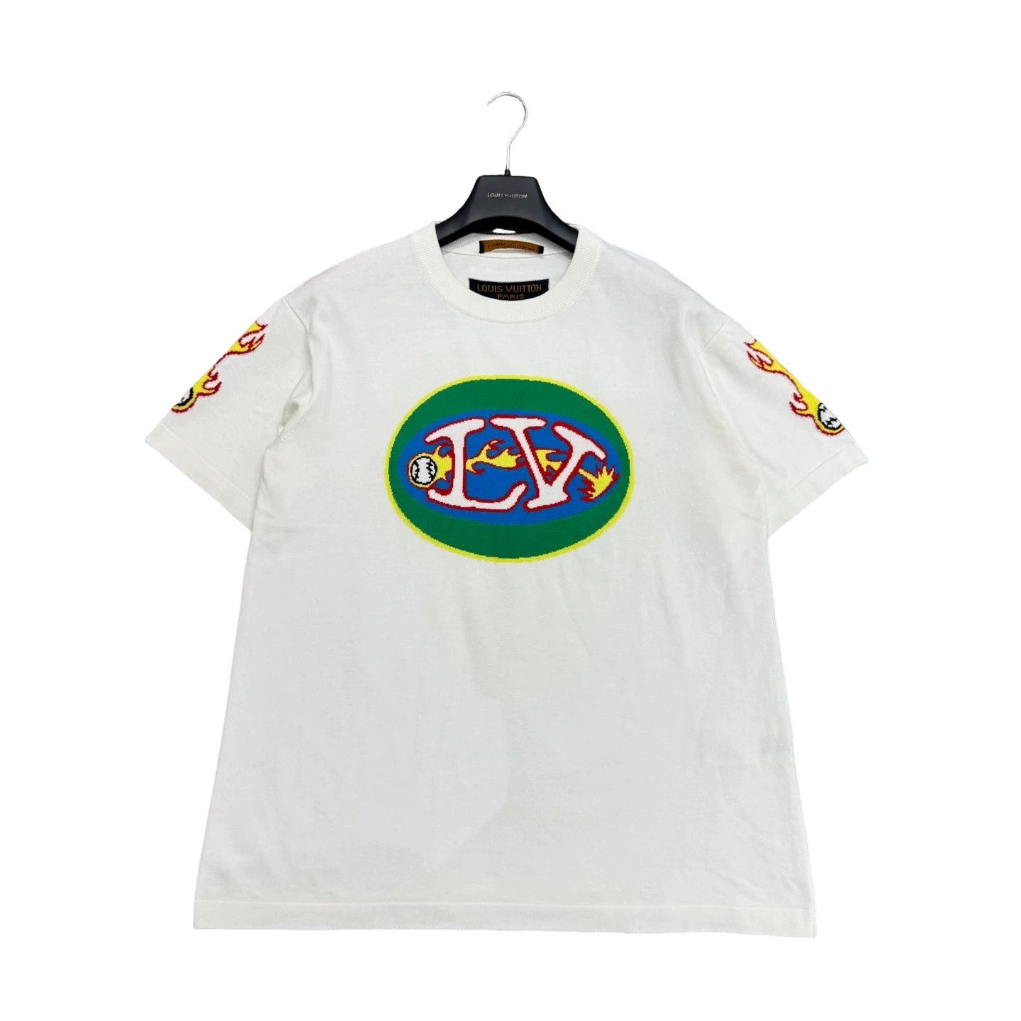 Louis Vuitton Hand LV Large Motif Peace and Love T Shirt | Grailed
