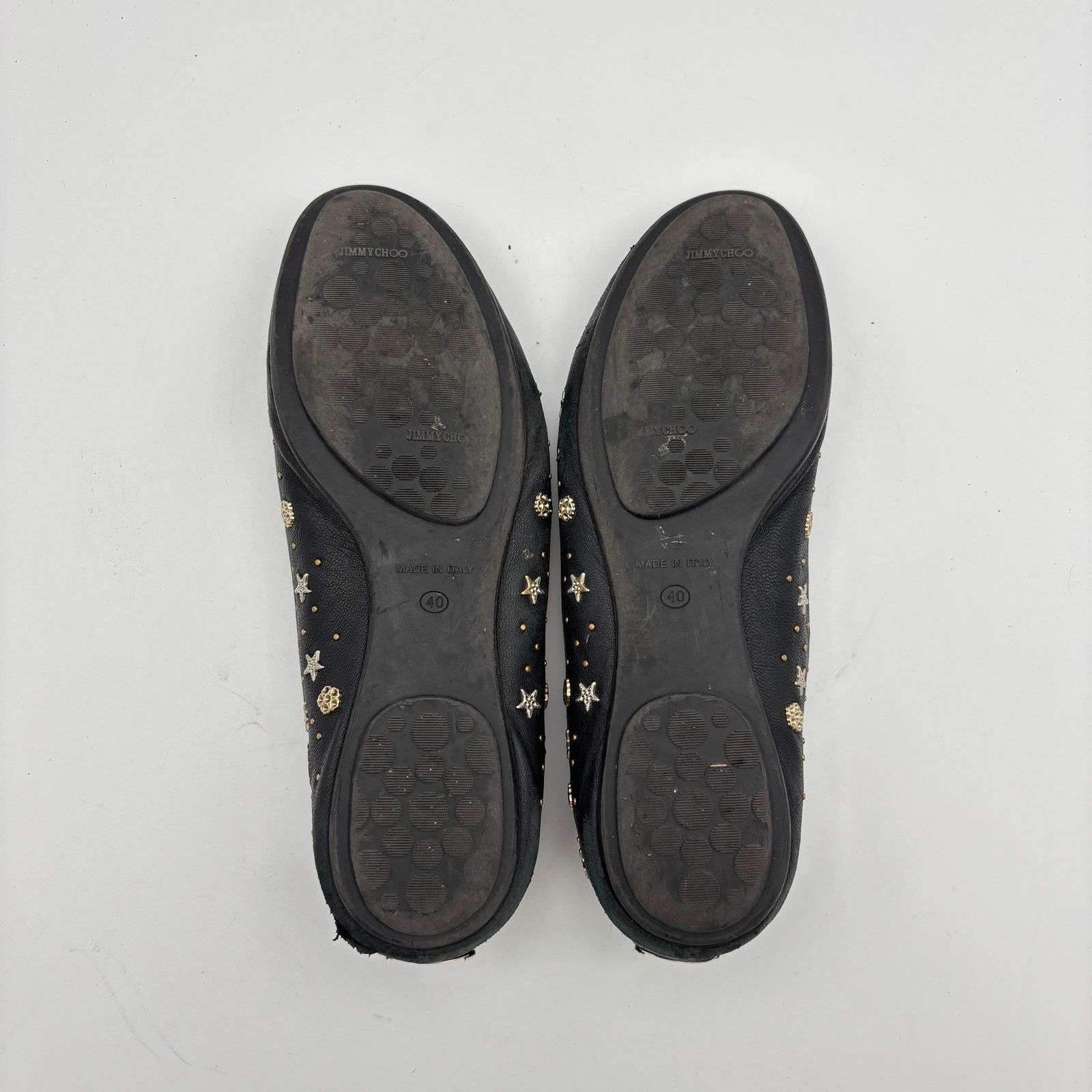 Jimmy Choo Jimmy Choo Star Studded Leather Ballet Flats Women's 40 Size US 10 / IT 40 - 8 Thumbnail