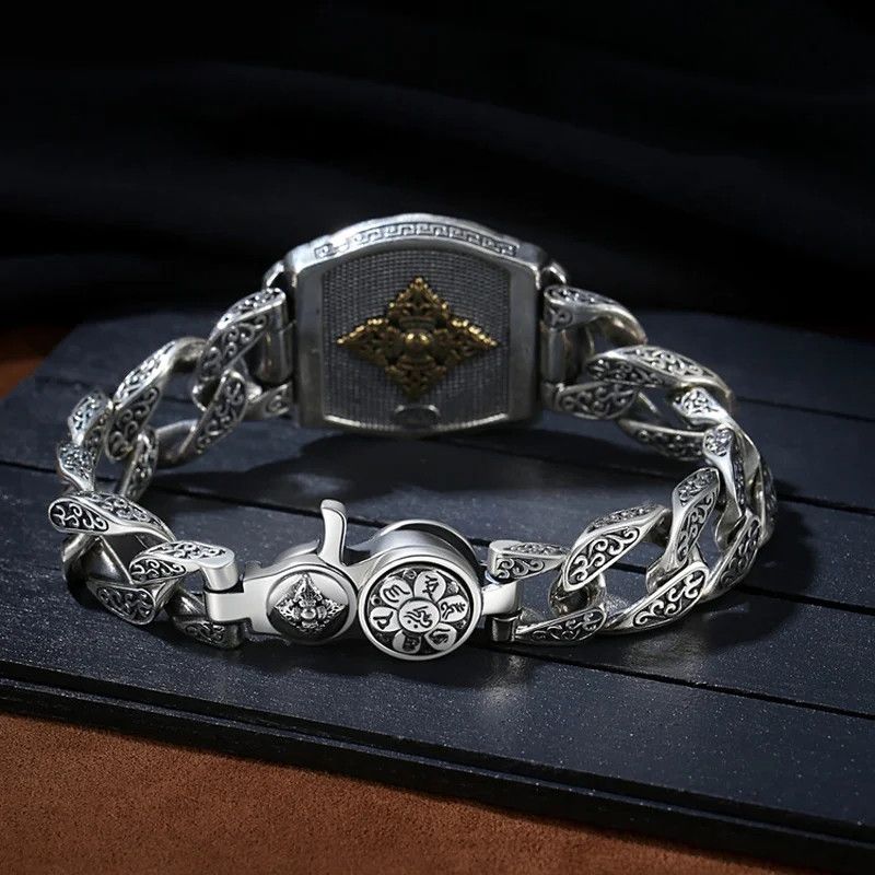 Other 20cm 925 Sterling Silver Revolving Rotatable Bracelet Size ONE SIZE - 2 Thumbnail