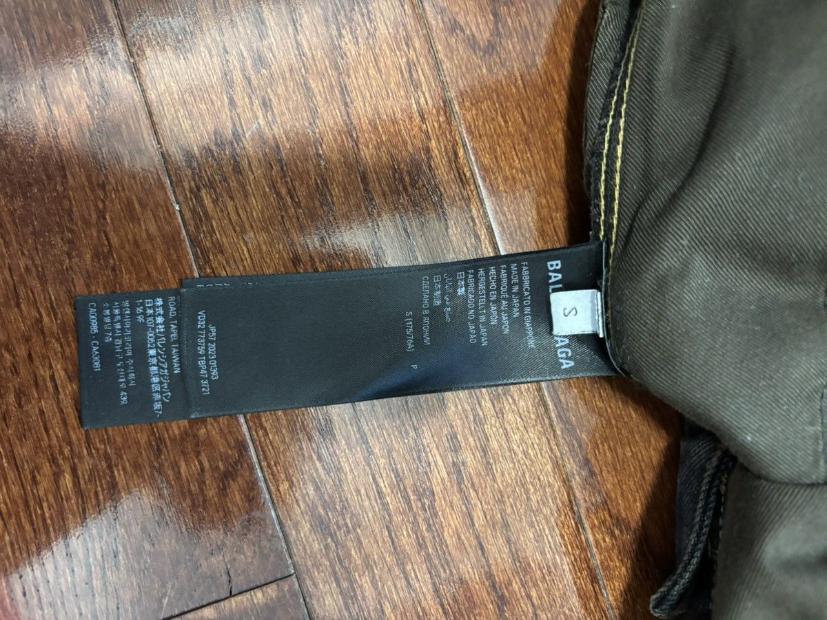 Balenciaga Balenciaga Japanese Denim Cargo Pants Size US 32 / EU 48 - 9 Thumbnail
