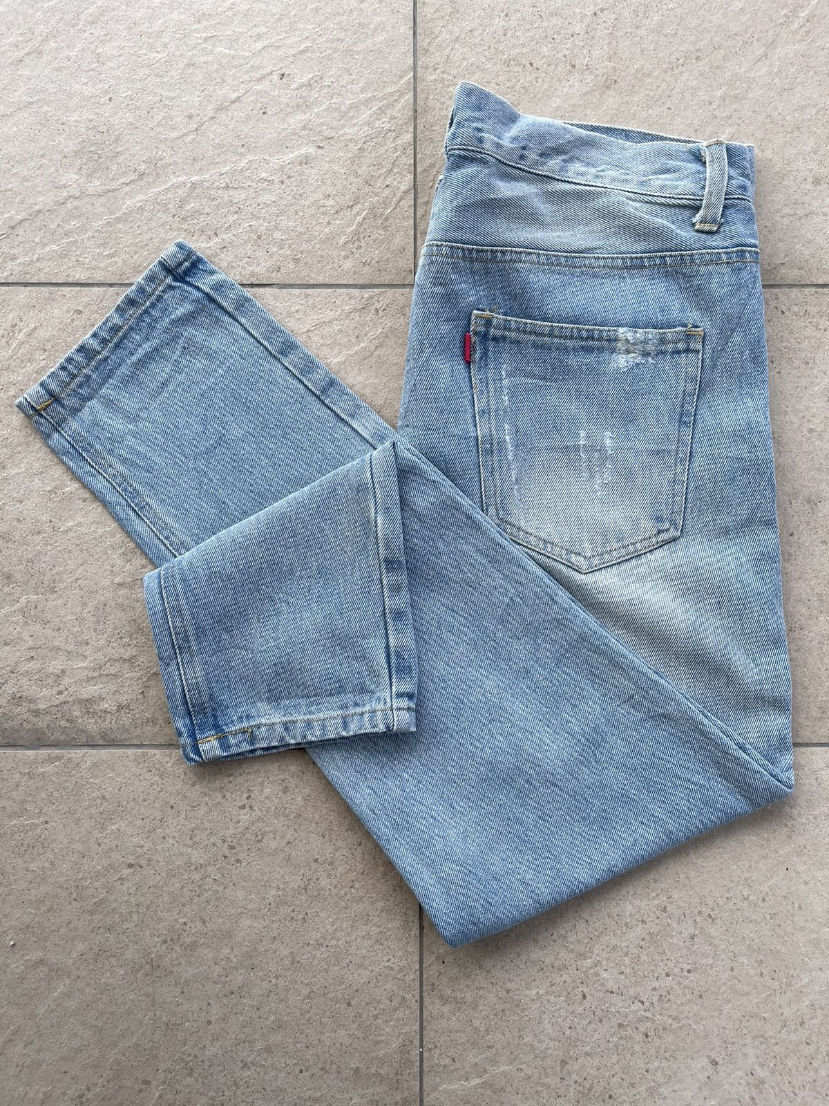 Other 🔥 Continental Distressed Denim Streetwear Jeans W34🔥 Size US 34 / EU 50 - 11 Thumbnail