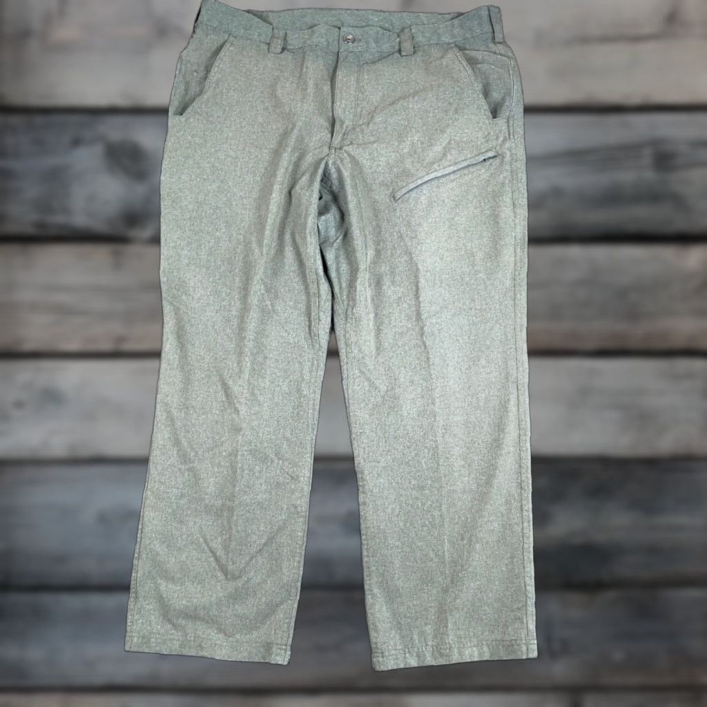 Vintage Duluth Breezeshooter Pants Men's 42 x 39 Green Lightweight Zip Pocket Outdoor Chino Casual Size US 42 / EU 58 - 1 Thumbnail