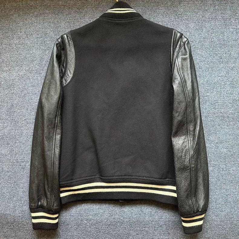 Saint Laurent Paris Saint Laurent Paris Saint Laurent Wool Baseball Jacket wit Size US M / EU 48-50 / 2 - 2 Thumbnail