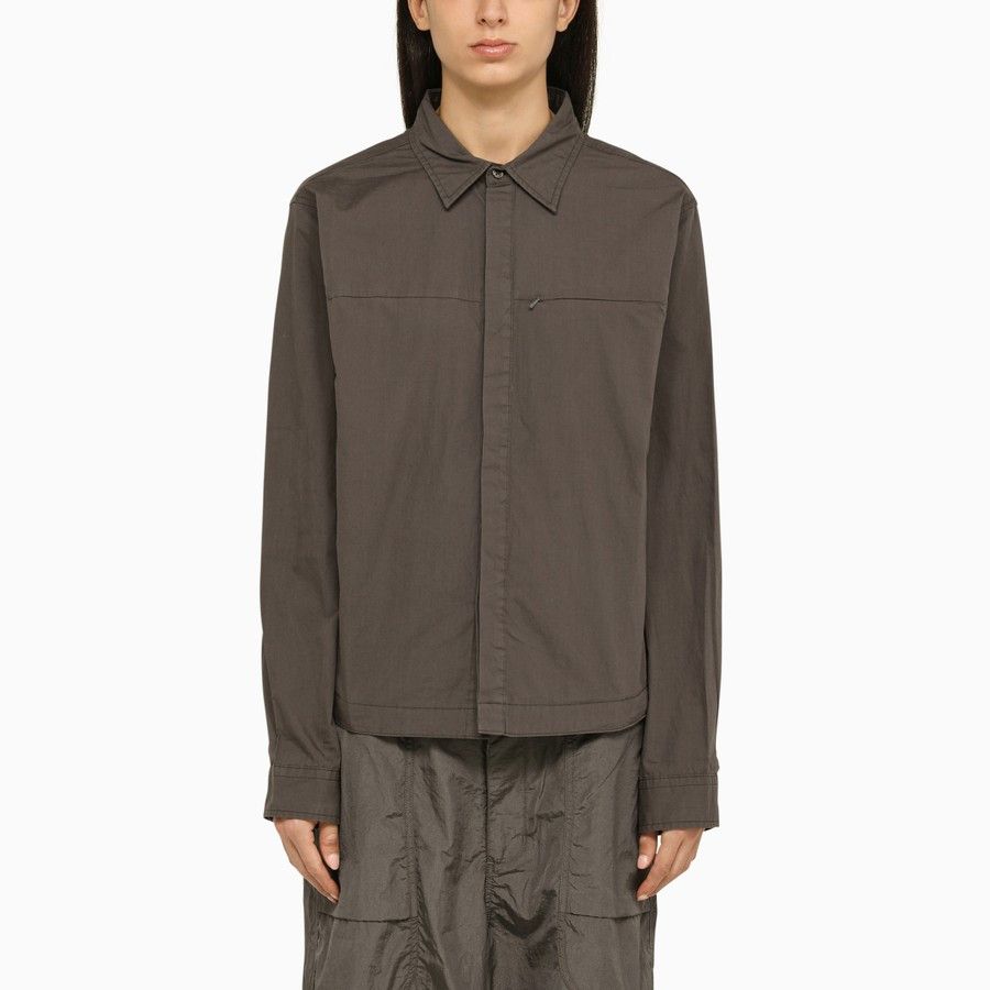image of Entire Studios O1D2Blof01223 Shirt In Grey in Gold, Women's (Size Medium)