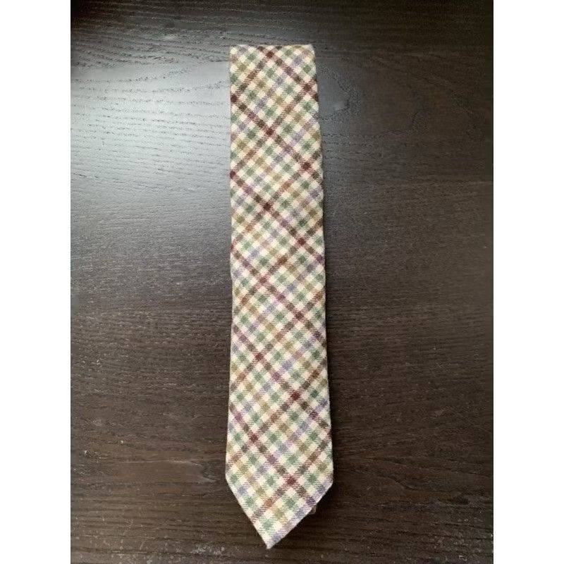 United Arrows Brand New 🇯🇵 United Arrows x 🇮🇹 Fiorio Wool Printed Necktie Size ONE SIZE - 1 Thumbnail