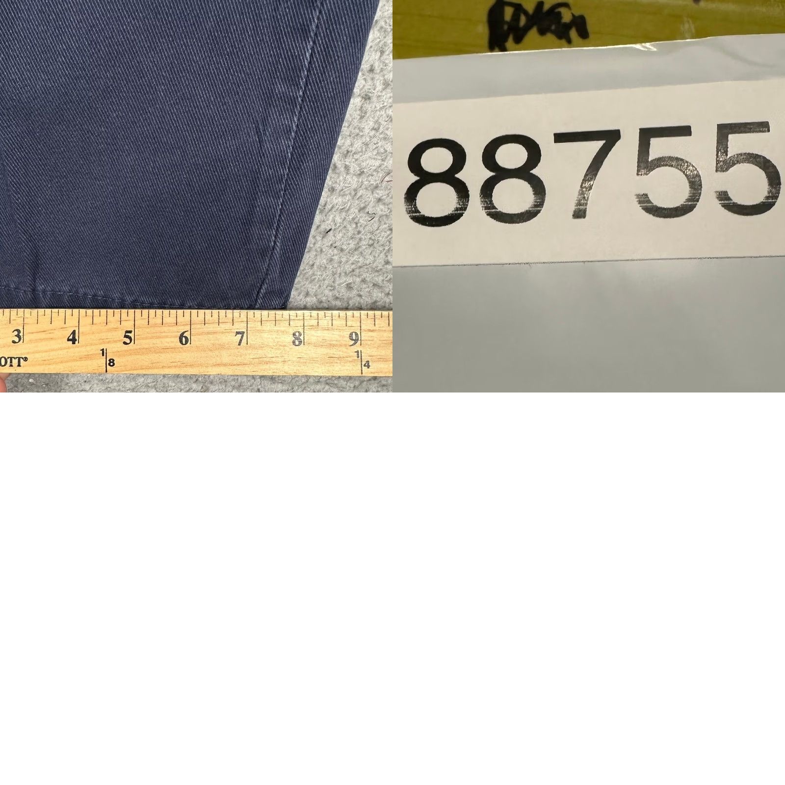 Levi's Levi's 502 Regular Taper Pants Mens 48 Navy Blue Chino 5-Pocket Utility Business Casual Workwear Mens Size US 32 / EU 48 - 8 Thumbnail