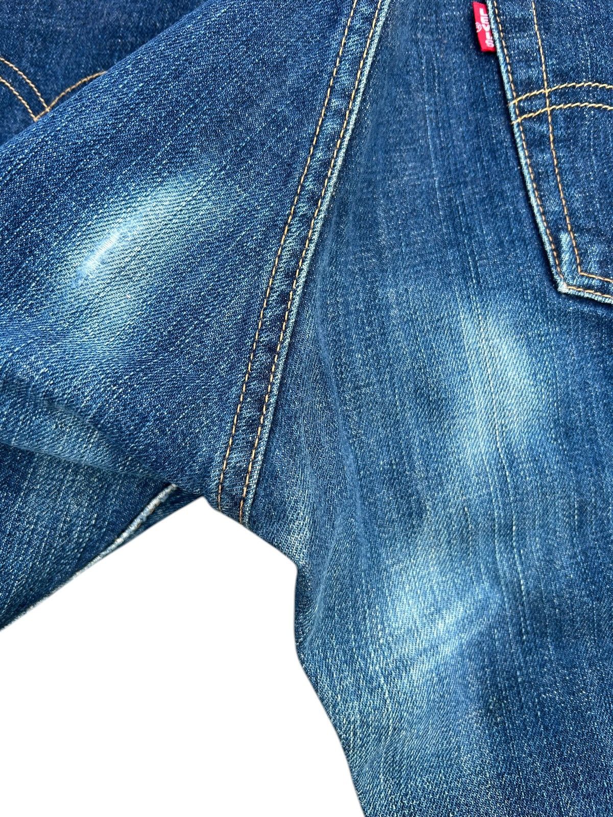 Kapital Vintage Levis Big E Selvedge Distressed Denim Jeans Size US 31 - 11 Thumbnail