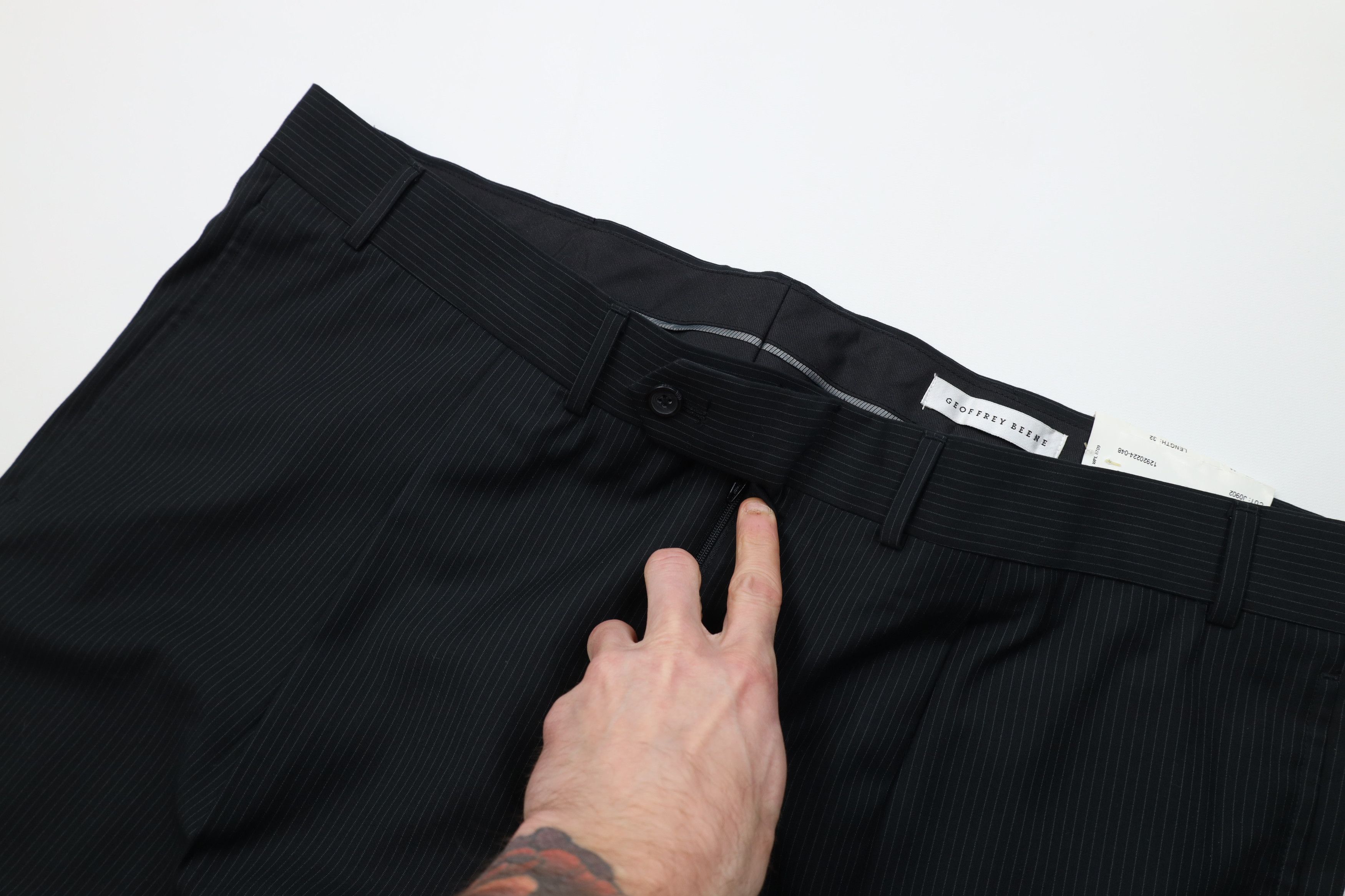 Vintage Deadstock Vintage 90s Streetwear Bland Wide Leg Chino Pants Size US 44 / EU 60 - 6 Thumbnail