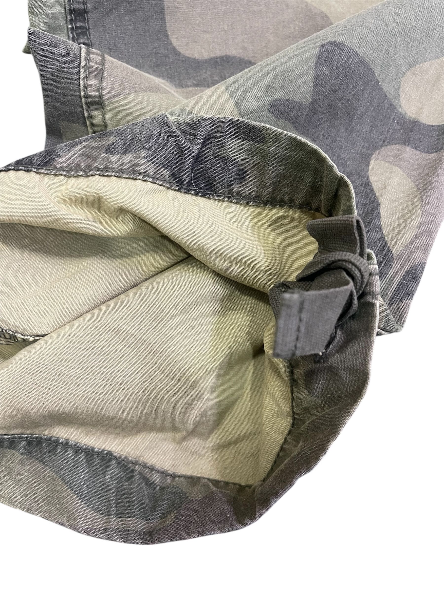 Abercrombie & Fitch Vtg Style A&F Camouflage Faded of the Day Baggy Army Size US 34 / EU 50 - 7 Thumbnail