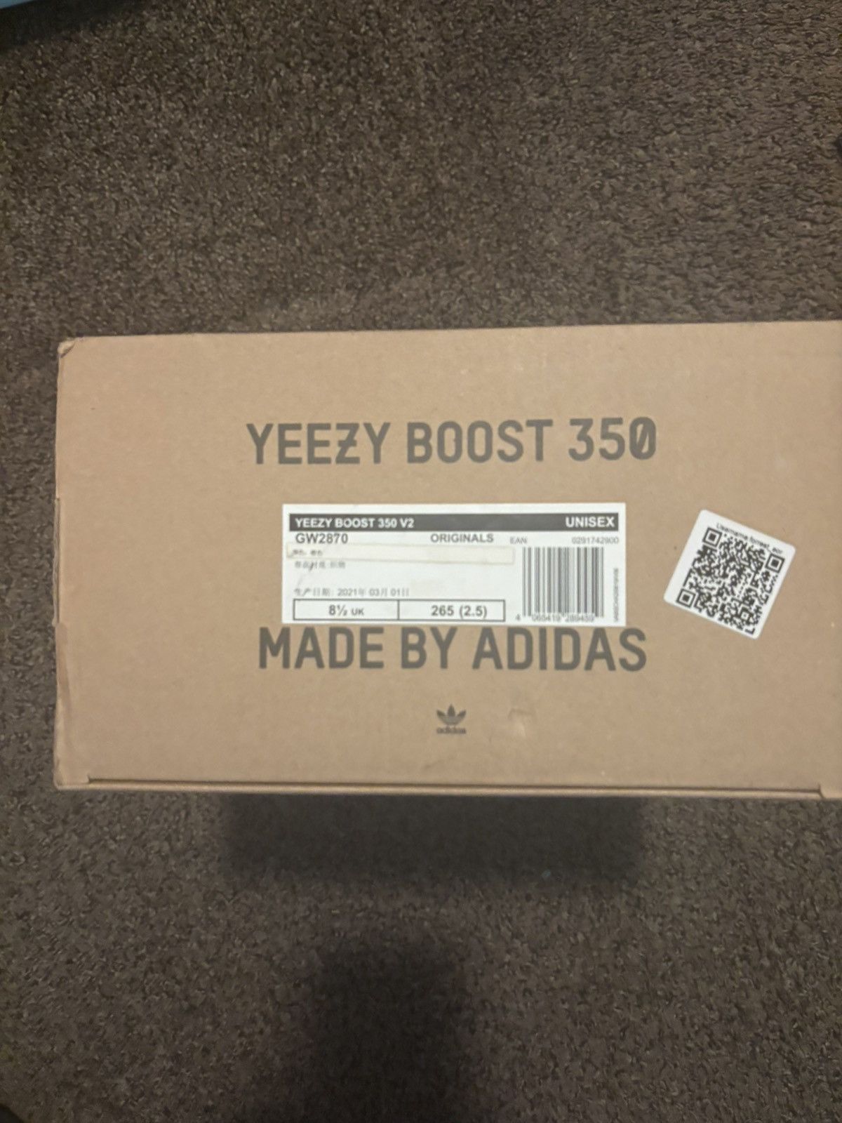 Yeezy Yeezy 350 “Mono clay” Size US 8.5 / EU 41-42 - 1 Thumbnail