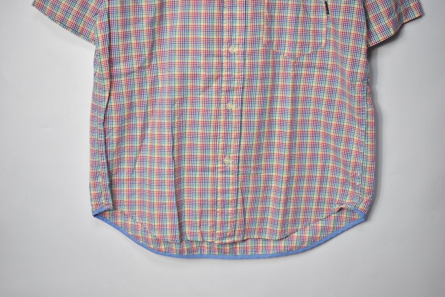 Nepenthes color check shirt 22791 - 0454 50 Size US M / EU 48-50 / 2 - 4 Thumbnail