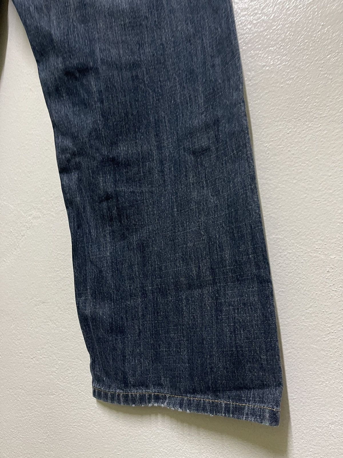 Japanese Brand Tiger Motive Embroidery Jeans Size US 35 - 15 Thumbnail