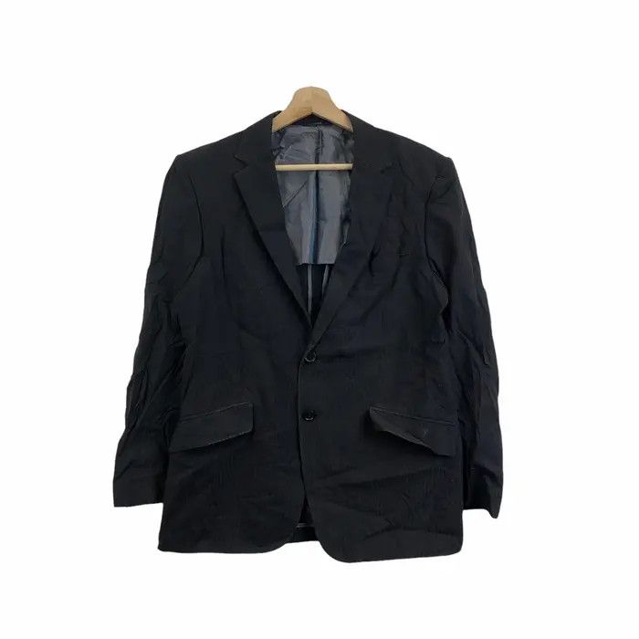 Yohji Yamamoto Vtg 90’ YOHJI YAMAMOTO JAPAN 2 Button Blazer Y’saccs Size 44R - 1 Thumbnail