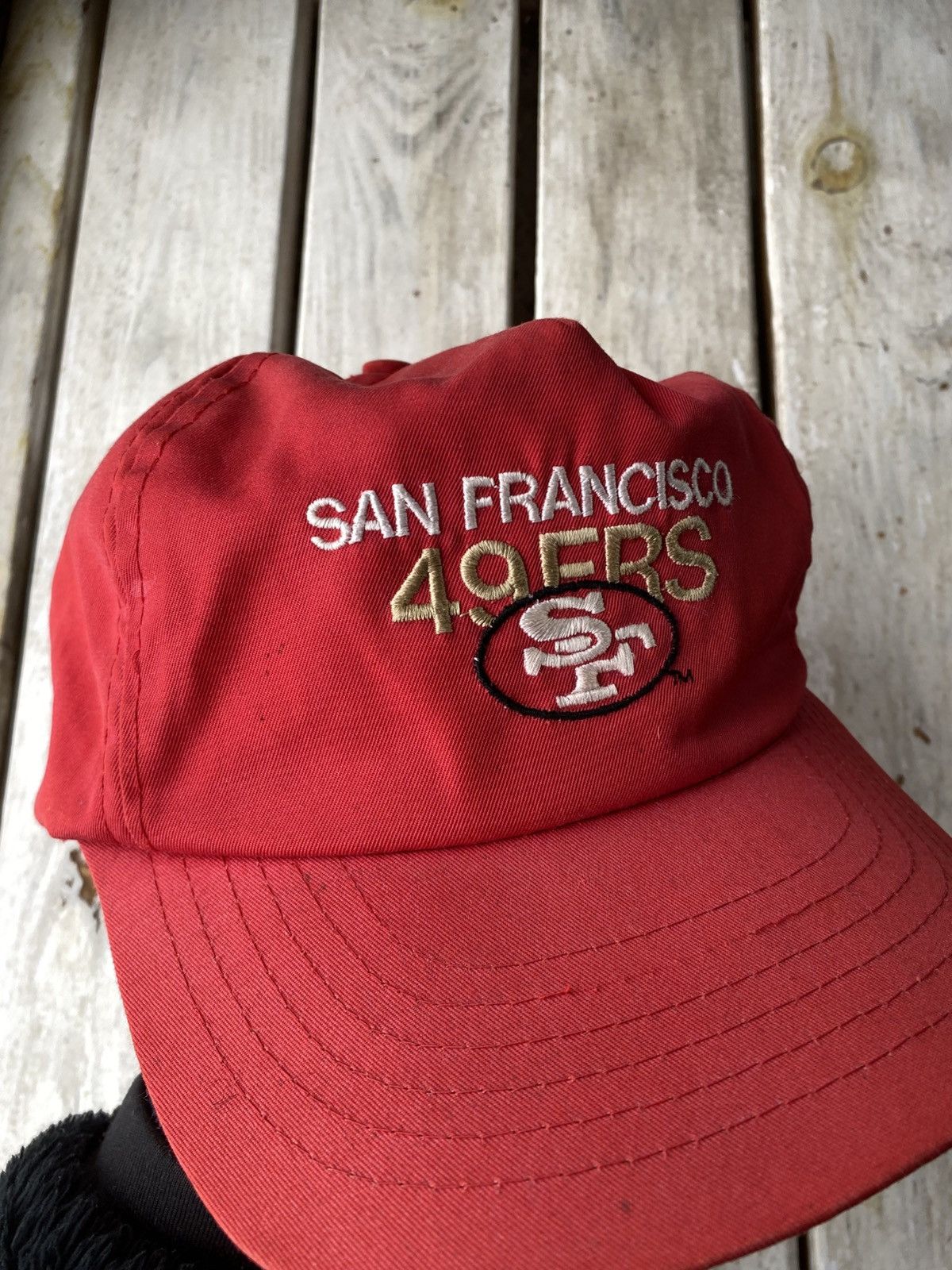 NFL × Vintage Vintage 90s NFL San Francisco 49ers snapback hat cap 90’s Size ONE SIZE - 3 Thumbnail