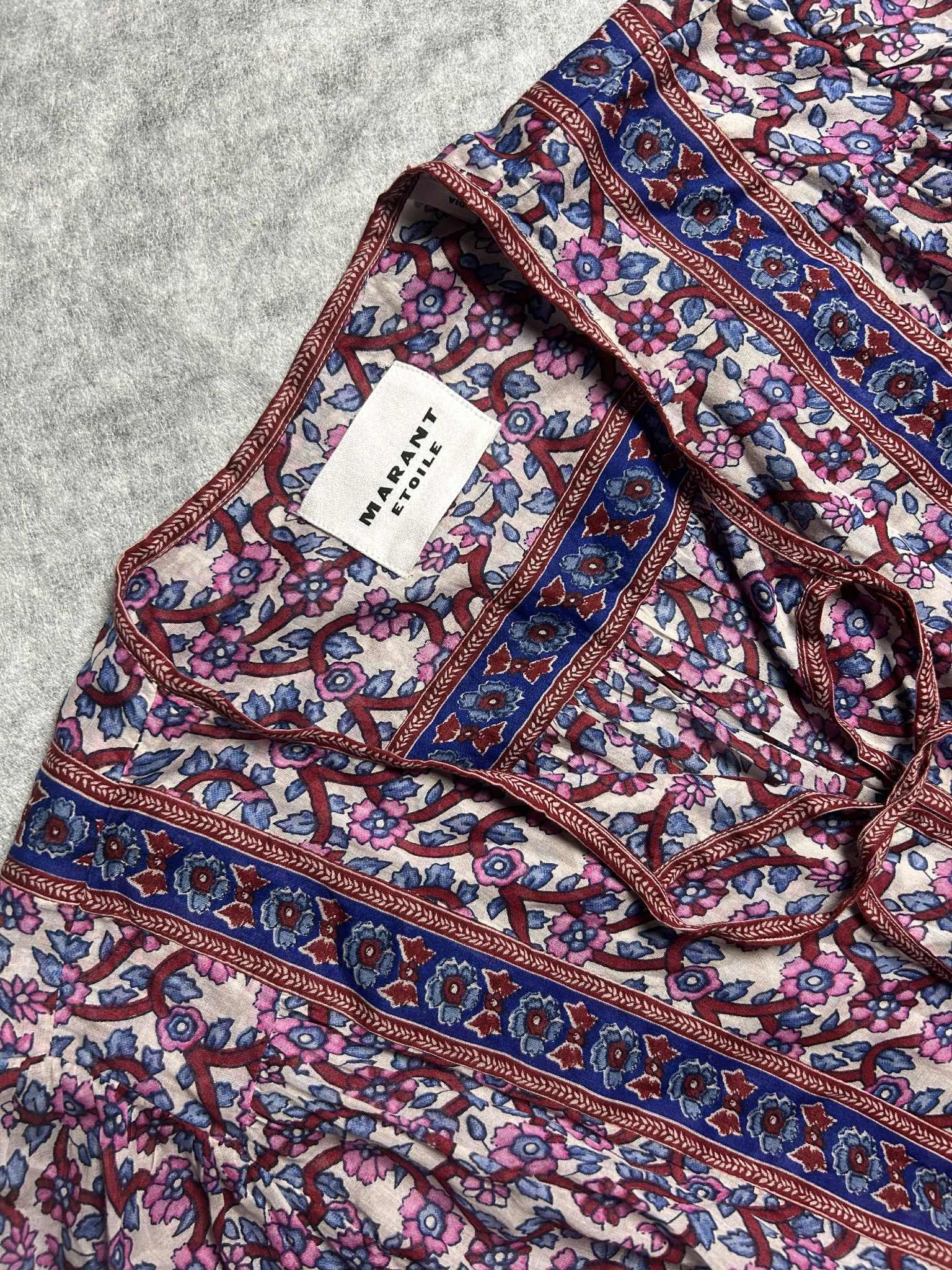 Isabel Marant Etoile Isabel Marant Etoile Gilinesia Print-Embellished Dress EU 36 Size XS / US 0-2 / IT 36-38 - 8 Thumbnail