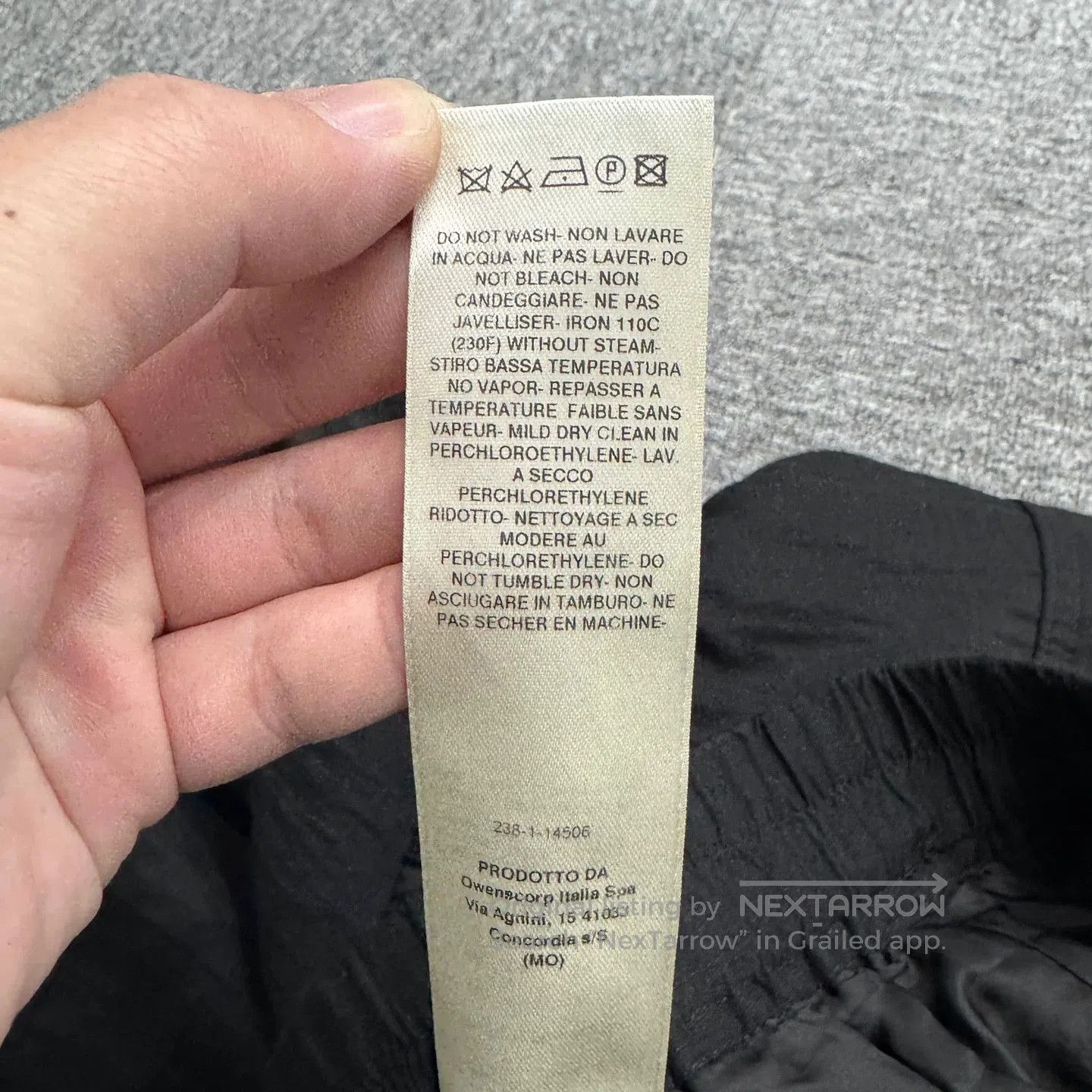 Rick Owens Black Cropped Drawstring Pants Size 32. Size US 32 / EU 48 - 4 Thumbnail