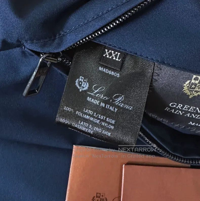 Loro Piana Loro Piana Bomber hooded jacket with cashmere lining Size US XXL / EU 58 / 5 - 6 Thumbnail