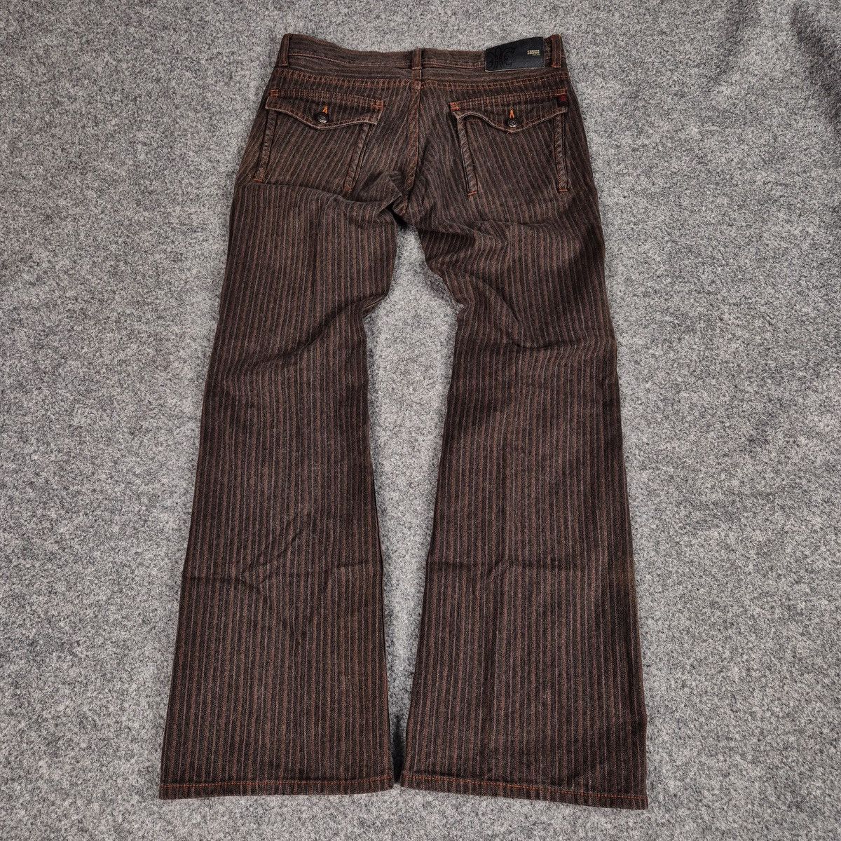 If Six Was Nine Custom Culture Flare Jeans Size US 33 - 2 Thumbnail