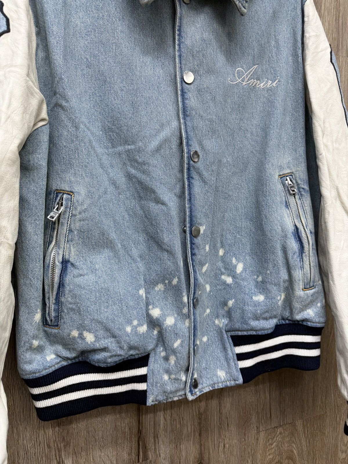 Amiri Mike Amiri Stripes Varsity Jacket Size US M / EU 48-50 / 2 - 4 Thumbnail